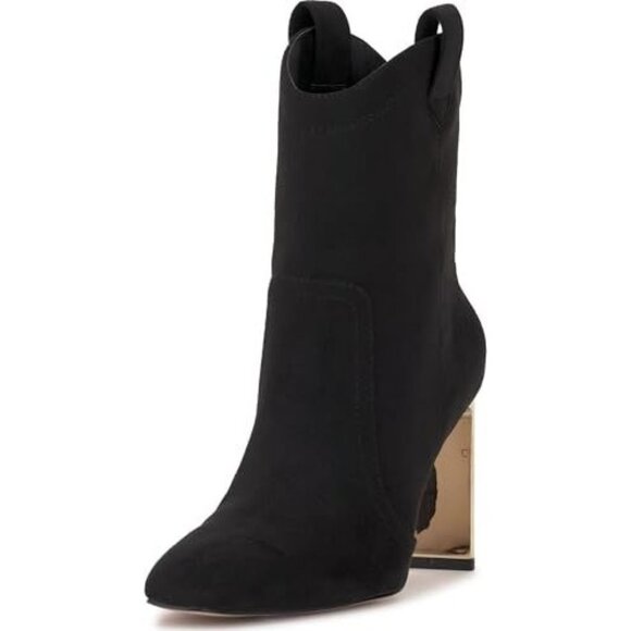 Jessica Simpson Women's Xovira Mid Calf Boot Black Size 8.5 NEW - Picture 1 of 9